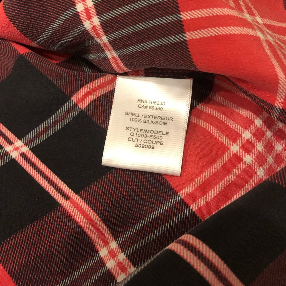 Equipment Silk Button Down Blouse - image 6